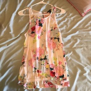 Floral H&M tank
